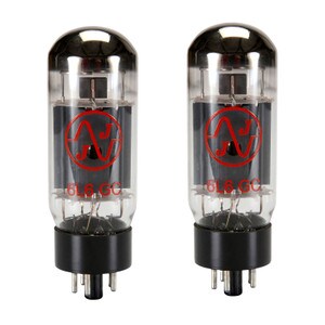 JJ 6L6GC Vacuum Tube Duet Platinum Matched